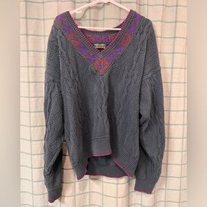 Beautiful and cozy grandpa sweater